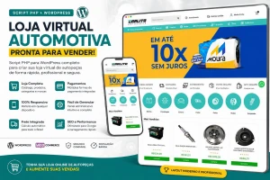 Loja Virtual de Autopeças WordPress + WooCommerce - Sites, Lojas e Sistemas Prontos Sites e Scripts