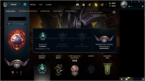 Challenger season passada, 4825RP, 5 emote chall, 2GM, 4Diam - League of Legends LOL