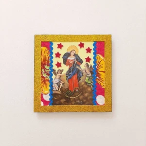Quadrinho Retrô N. S. Desatadora de Nós - Artesanato e Personalizados