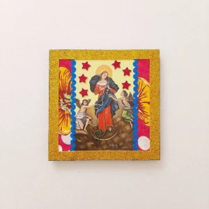 Quadrinho Retrô N. S. Desatadora de Nós - Artesanato e Personalizados