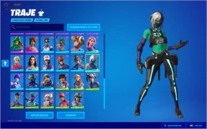 Conta de Fortnite com IKONIK e varias skins