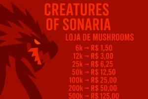 🍄 Loja de Cogumelos / Mushs - creature of sonaria - Roblox