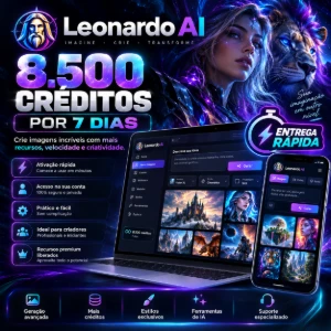 Leonardo IA Original 7 dias +Kling +Veo3 +Grok +Seedance 2.5 - Assinaturas e Premium