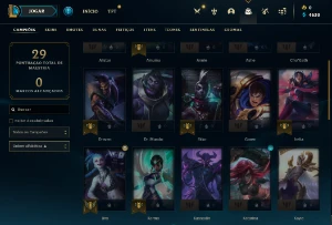 Conta Smurf Ouro 1, MMR Platina - League of Legends LOL