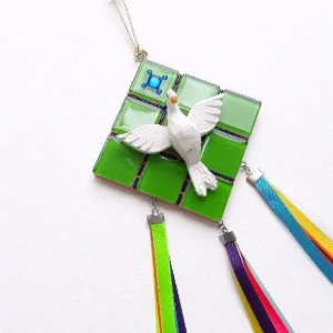 Enfeite Divino Pastilhas - Artesanato e Personalizados