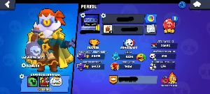 Conta semi full - Brawl Stars