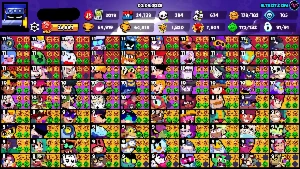 Conta semi full - Brawl Stars