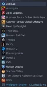 Conta Steam ( CS GO PRIME ) + vários jogos pagos