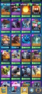 CLASH ROYALE - CONTA LVL10 UPADA - BARATA