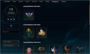 Conta League of Legends, FULL UPADA LOL