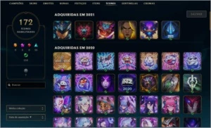 Conta League of Legends, FULL UPADA LOL
