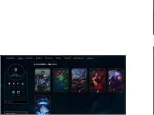 Conta League of Legends - Unranked LOL