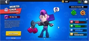Conta 39/40 com 3 skins arquivadas e troca de nome - Brawl Stars