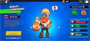 Conta 39/40 com 3 skins arquivadas e troca de nome - Brawl Stars