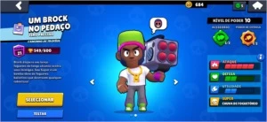 Conta 39/40 com 3 skins arquivadas e troca de nome - Brawl Stars