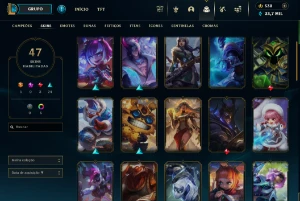 Conta league of legends esmeralda 4 LOL