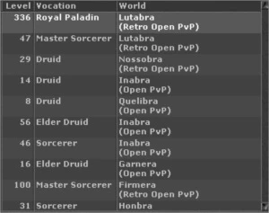 RP Lutabra 336 - Tibia