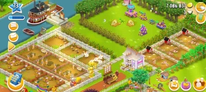 Conta Hay Day nível 73