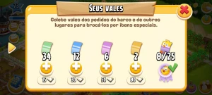 Conta Hay Day nível 73