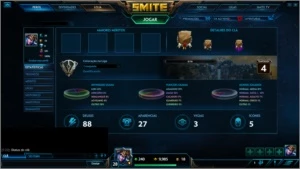 Conta Smite Global Godpack E Mais - Outros
