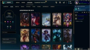CONTA PLAT 1 - League of Legends LOL