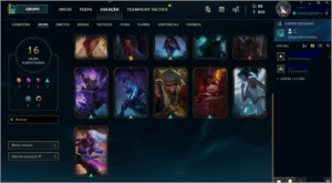 CONTA PLAT 1 - League of Legends LOL