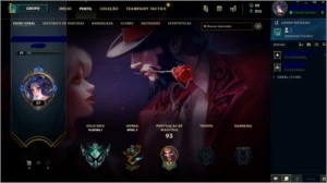 CONTA PLAT 1 - League of Legends LOL