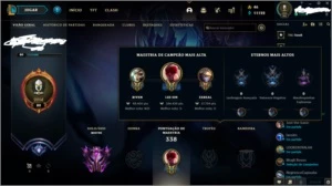 VENDO CONTA MESTRE COM RYZE TRIUNFANTE - League of Legends LOL