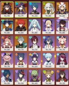 Venda Conta Genshin Ar56, Hutao, Alhaitam, Nahida Etc.. - Genshin Impact