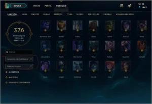 Conta Gold 5 [Borda de Ouro] - League of Legends LOL