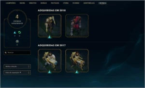 Conta de League of Legends LOL