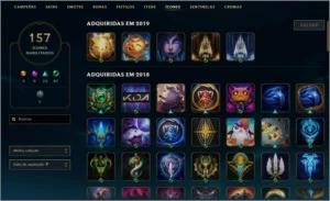 Conta de League of Legends LOL