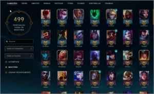 Conta de League of Legends LOL
