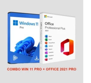 Licenças Windows 11 Pro + Microsoft Office 2021 Pro Plus - Softwares e Licenças