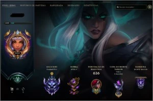 CONTA LOL DIAMANTE 2 - 167 SKINS - LEVEL 606 - TDS CAMPEÕES - League of Legends