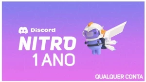 1 ANO de Nitro Gaming - Discord - Premium