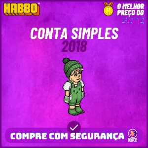 HABBO CONTA 2018