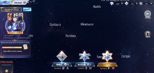 Conta Saint Seiya Awakening servi A77 SSA