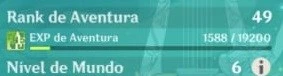 Conta -AR49 -(Venti, Qiqi, Keqling, Tartaglia) - 3 armas 5* - Genshin Impact