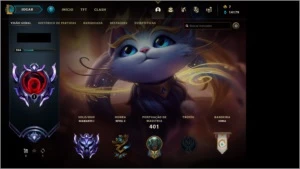Conta League of Legends Diamante 1 121 skins, 14k E.A. LOL