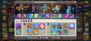 Cv18 Semi Full - 14 Equipamentos Full - Transfiro Para Email - Clash of Clans