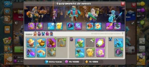 Cv18 Semi Full - 14 Equipamentos Full - Transfiro Para Email - Clash of Clans