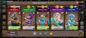 Cv18 Semi Full - 14 Equipamentos Full - Transfiro Para Email - Clash of Clans