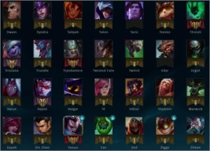 Conta Plat 5 com MUITA SKINS - League of Legends LOL