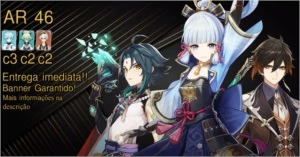 AR 46 Xiao / Ayaka / Zhongli entre outros T5! - Genshin Impact