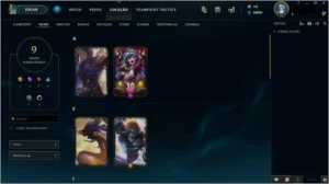 Conta Platina 4 com muitas Skins - League of Legends LOL