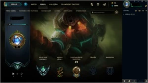 Conta Platina 4 com muitas Skins - League of Legends LOL