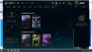 Contas Smurfs LOL - League of Legends