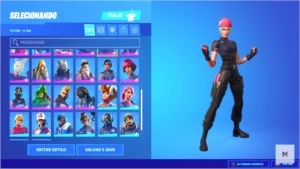 Conta Fortnite Wildcat + Minty + 52 skins!