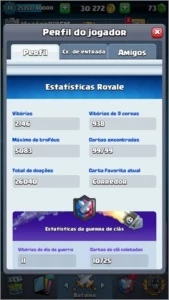 CLASH ROYALE LVL 11 + CONTA DE CLASH OF CLANS CV 12